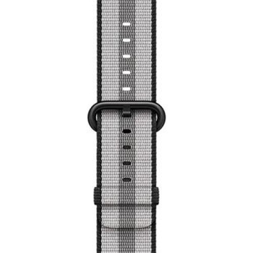 Apple Watch 38mm Black Stripe Woven Nylon
