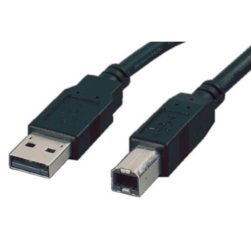 Kábel Roline USB 2.0 A-B 3m, černý