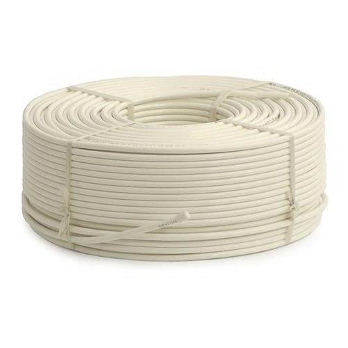 Kábel Koaxiální kabel RG6 Cu (75 ohm) - 100 m bílý