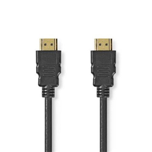 Nedis CVGL34050BK15 - Kabel Premium High Speed HDMI s Ethernetem | Konektor HDMI - Konektor HDMI | 1,5 m | Černá
