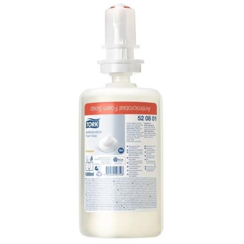 Penové mydlo Tork Premium Antimikrobiálne 1l S4