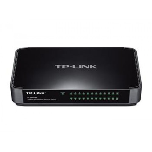 Switch TP-LINK TL-SF1024M 24-port 10/100M Desktop, 24x 10/100M RJ45 ports, Plastic case