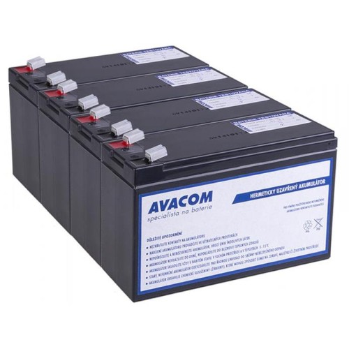 Batéria Avacom RBC133 bateriový kit pro renovaci (4ks baterií) - náhrada za APC (4ks baterií) - neoriginální