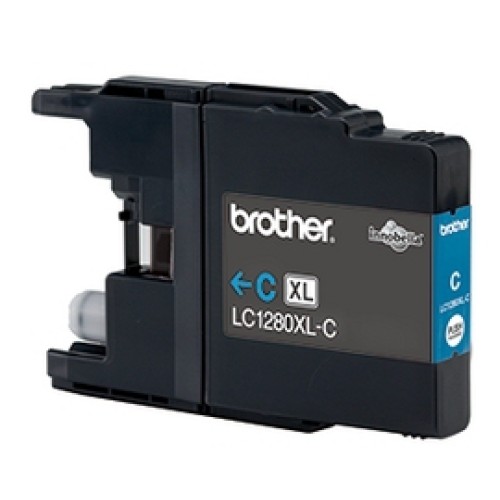 Brother LC-1280XLC (ink. azurový, 1200 str. @ 5%)