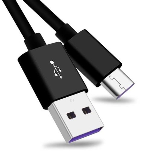 Kábel PremiumCord USB 3.1 C/M - USB 2.0 A/M super rýchle nabíjanie 5A, 1m, čierny