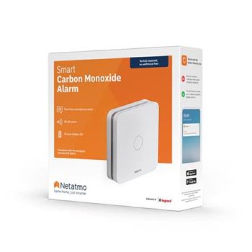 senzor oxidu uhoľnatého Netatmo Smart Carbon Monoxide Alarm