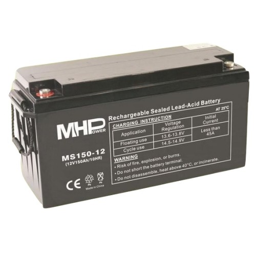 Batéria MHPower MS150-12 VRLA AGM 12V/150Ah