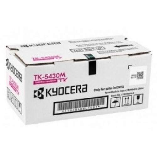 Kyocera toner TK-5430M magenta 1 250 A4 (při 5% pokrytí), pro PA2100, MA2100