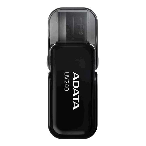 Flashdisk Adata UV240 32GB,  USB 2.0, black, vhodné pre potlač
