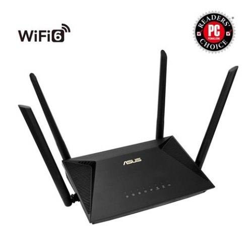 WiFi router Asus ASUS RT-AX53U WiFi 6, 3x GLAN, 1x GWAN, USB