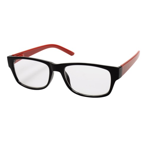 Hama Filtral okuliare na čítanie, plastové, čierne/červené, +2,0