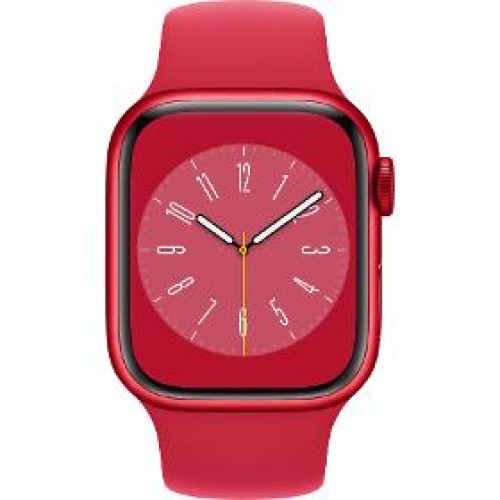 Watch S8 GPS 41 Red Al Red Sport Band