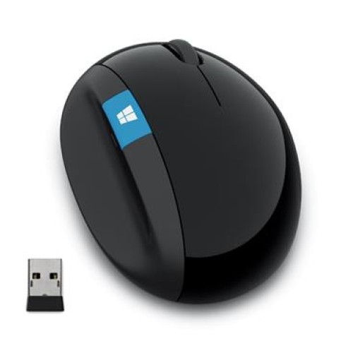 Myš Microsoft Sculpt Ergonomic Mouse Wireless, čierna