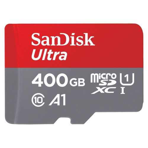 SanDisk Ultra microSDXC 400 GB 120 MB/s  A1 Class 10 UHS-I, s adaptérom