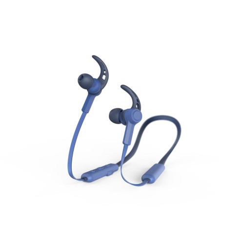 Hama Bluetooth štupľové slúchadlá Connect Neck, modré