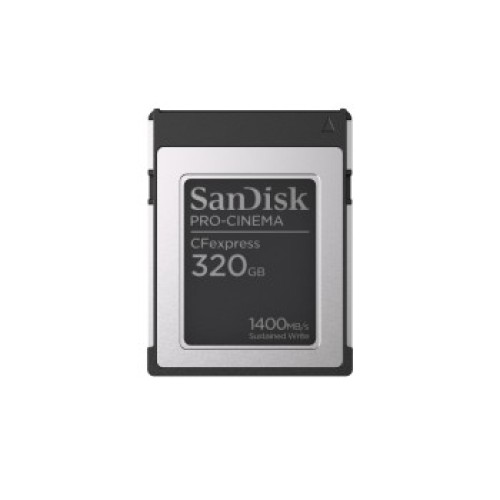 SanDisk PRO-CINEMA CFexpress Type B Card 320 GB up to 1700 MB/s,1500 MB/s