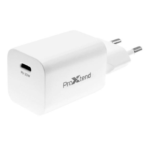 ProXtend nabíječka nástěnná USB-C -  single port PD (1x USB-C), 30W