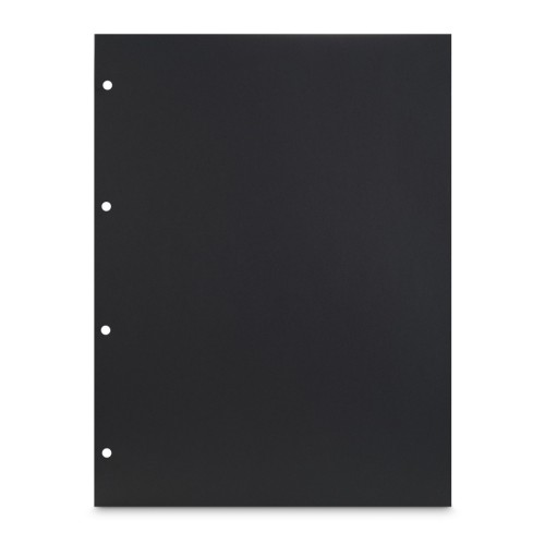 Hama fotokartón, 23,3 x 31 cm, dierovaný, 25 listov, čierna