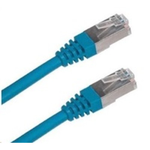XtendLan patch kábel Cat6A, SFTP, LS0H - 1m, modrý