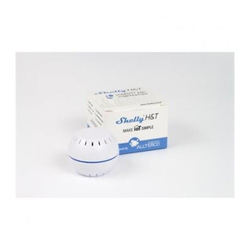 Shelly H&T - batériový senzor teploty a vlhkosti (WiFi) - Biely