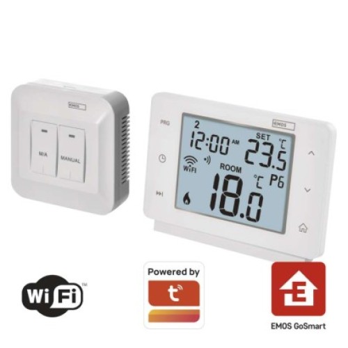Izbový programovateľný bezdrôtový WiFi GoSmart termostat P56211