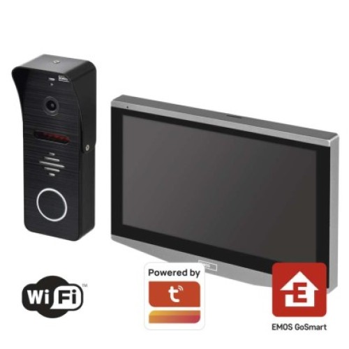 GoSmart Sada domáceho videovrátnika EMOS IP-700A s Wi-Fi