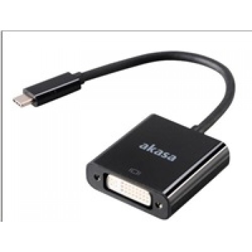 Adaptér AKASA USB Type-C na DVI