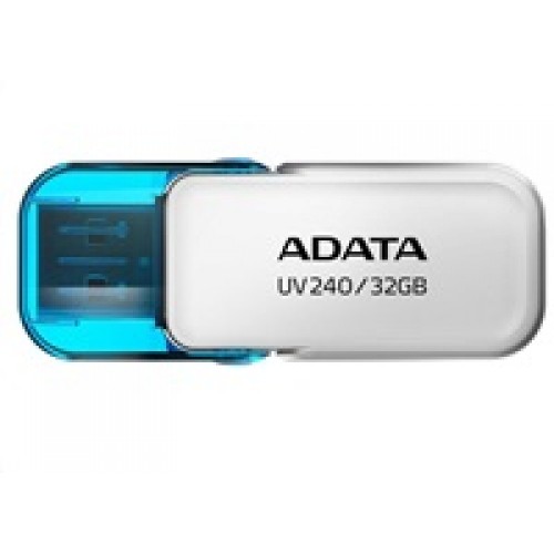 ADATA Flash disk 32GB UV240, USB 2.0 Dash Drive, biela