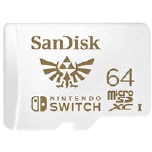 Karta SanDisk MicroSDXC 64 GB pre Nintendo Switch (R:100/W:90 MB/s, UHS-I, V30,U3, C10, A1) licencovaný produkt, Super