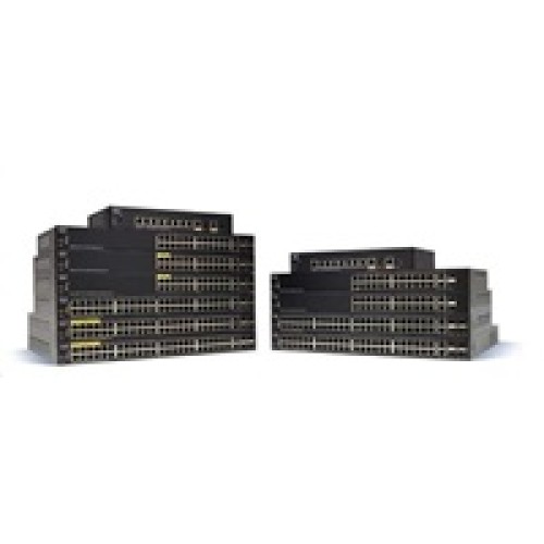 Prepínač Cisco SG350-28SFP-RF 24xSFP, 2xGbE SFP/RJ-45, REFRESH