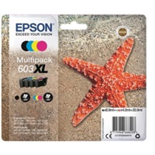 Atrament EPSON Multipack "Starfish" 4-farebný atrament 603XL