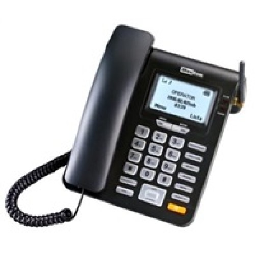 MaxCom MM28DHS, stolný telefón GSM, čierny