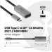 Club3D Aktívny adaptér USB-C na DisplayPort 1.4, 8K60Hz DSC1.2 HDR HBR3
