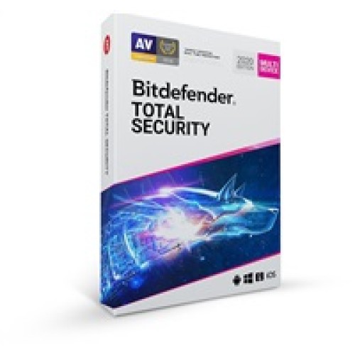 Bitdefender Total Security - 5 zariadení na 1 rok - elektronická licencia na e-mail