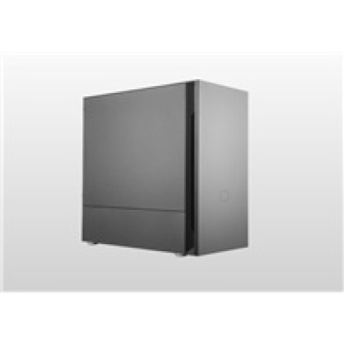 Cooler Master skrinka Silencio S400 Tempered Glass, micro-ATX, Mini Tower, čierna, bez zdroja