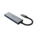 AKASA 4-v-1 USB Type-C na HDMI 4K@30Hz, USB Type-C a USB-A adaptér