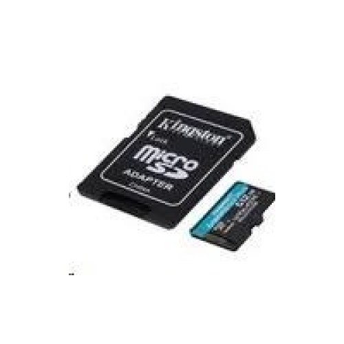 Kingston 512GB microSDXC Canvas Go Plus 170R A2 U3 V30 Single Pack bez ADP