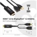 Club3D Aktívny adaptér HDMI na DisplayPort 4K60Hz, M/F