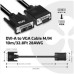 Club3D kábel DVI-A na VGA, 3 m, 28 AWG