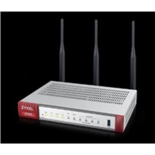 Zyxel ATP100W firewall, Wireless AC, 1*WAN, 4*LAN/DMZ porty, 1*SFP, 1*USB s balíkom na 1 rok