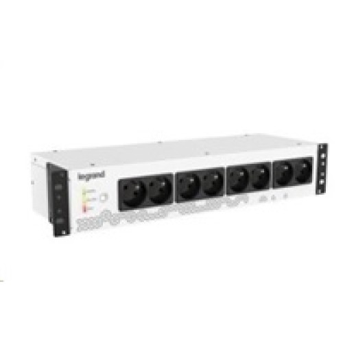 Legrand UPS Keor PDU 800VA/480W, Line-Interactive, Rack/Tower, 2U, USB, 8x FR
