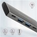 AXAGON HMC-4G2, USB 3.rozbočovač 2 Gen 2 10 Gb/s, 2x USB-A, 2x USB-C, 13 cm kábel USB-C