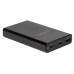 Nabíjacia stanica MANHATTAN USB Power Delivery - 65 W, čierna