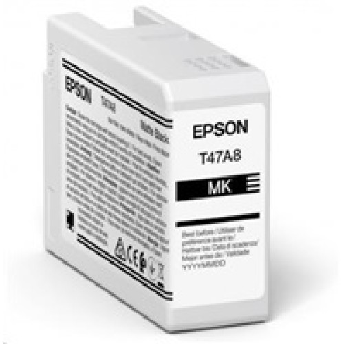 Atrament EPSON Singlepack Matte Black T47A8 UltraChrome Pro 10 50 ml