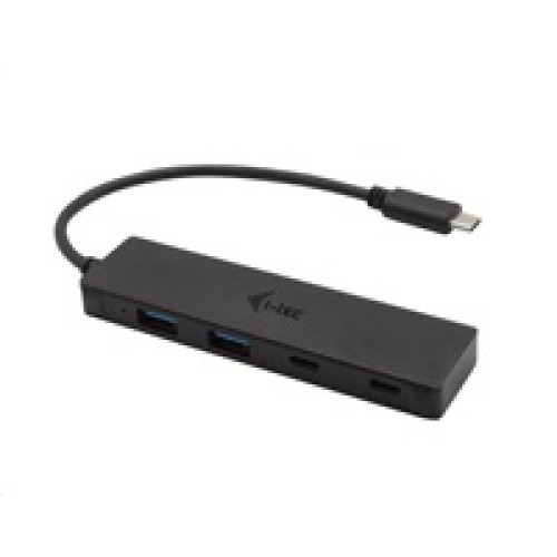iTec USB-C rozbočovač kovový 4-portový