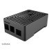 Puzdro AKASA Maze, pre Raspberry Pi 4, hliník, čierne