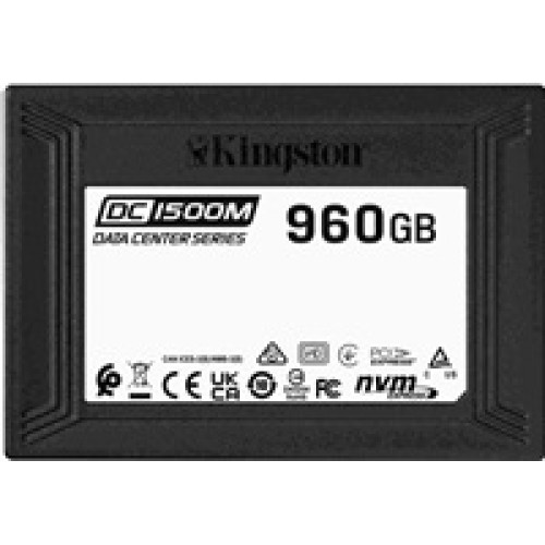 Kingston SSD 960GB SSD Data Centre DC1500M (Mixed Use) Enterprise U.2 podnikové disky SSD NVMe