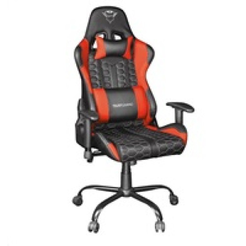 TRUST herní křeslo GXT 708R Resto Gaming Chair, červená