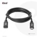 Club3D USB-C predlžovací kábel, 5Gbps, 60W(20V/3A), 4K60Hz (M/F), 1m