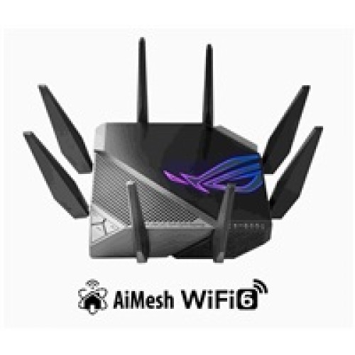 ASUS GT-AXE11000 Trojpásmové WiFi 6E (802.11ax) Herný router ROG Rapture
